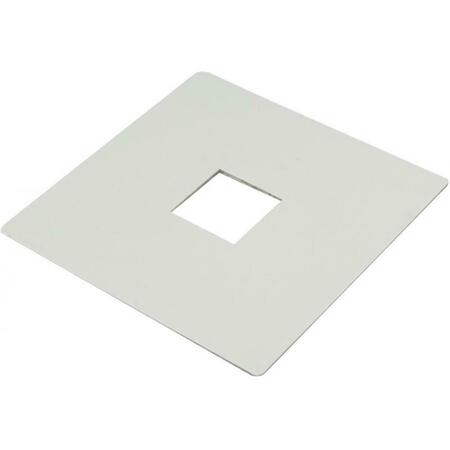 CAL LIGHTING Generic Junction Box Cover for HT Track Systems- White HT-287-WH